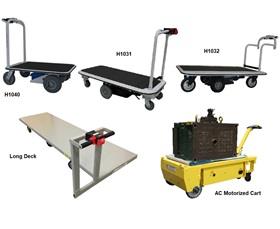 Pony Express Motorized Platform Carts For Material Handling-H1031L