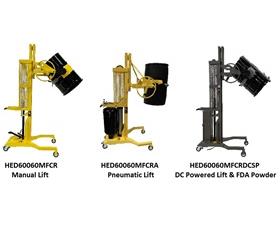 EasyLift Drum Dumpers With Manual Rotation