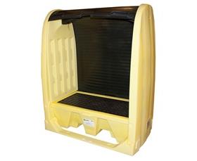 2 & 4 Drum Hardcovers With SpillPallets®-H4062YE