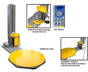 Heavy Use Low-Profile Semi-Auto & Automatic Stretch Wrap Machines-HSWMSA1100AAC