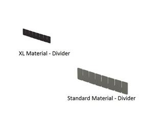 Dividers For DividerPak II - Divider Box Containers