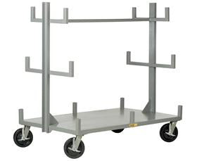 All-Welded Portable Bar & Pipe Truck-HBRT36728PHBK