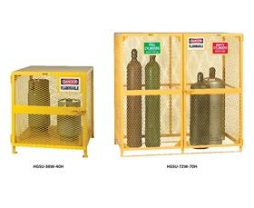 All-Welded Upright Gas Cylinder Storage Units-HGSU36W70H