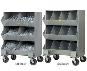 All-Welded Mobile Storage Bins