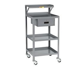 All Welded Shop Desk-HPSR22243RBKDR