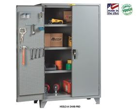 12 Ga. Cabinets With Pegboard Doors-HSSL2A3048PBD