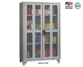 12 Ga. Clear View Storage Cabinets-HSSLP2A2448