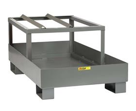 All-Welded Spill Control Platform With Drum Rack-HSST51251D
