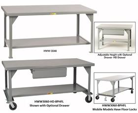 All-Welded Extra Heavy Duty Workbenches-HWW3048