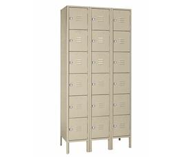 Six Tier Steel Lockers-H53623SUPUTTY