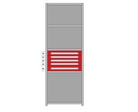 Modular Drawers For 36" Wide Lyon Industrial Clip Shelving - HDDJ115005