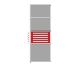 Modular Drawers For 36" Wide Lyon Industrial Clip Shelving - HDDJ115006A