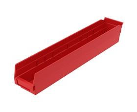 Polypropylene Shelf Bins-H30124RD