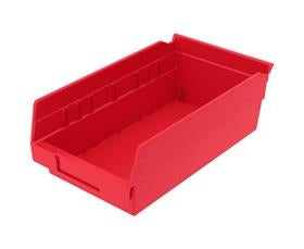 Polypropylene Shelf Bins-H30130RD