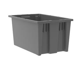Nest And Stack Totes-H35185GRY