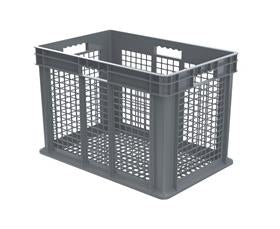 Straight Wall Containers-H37616GRY