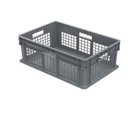Straight Wall Containers-H37678GRY