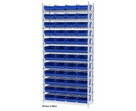 Shelf Bin Wire Systems-HAWS143630150SCLAR