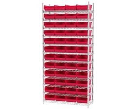 Shelf Bin Wire Systems-HAWS143630150R