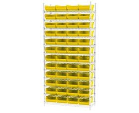 Shelf Bin Wire Systems-HAWS143630150Y