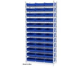 Shelf Bin Wire Systems-HAWS143630170SCLAR