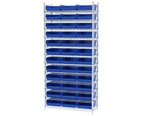 Shelf Bin Wire Systems-HAWS143630170B