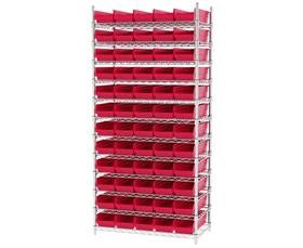 Shelf Bin Wire Systems-HAWS183630138R