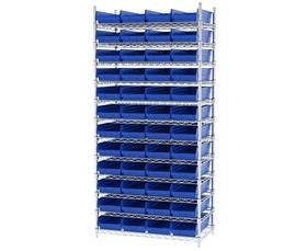 Shelf Bin Wire Systems-HAWS183630158B