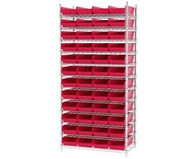 Shelf Bin Wire Systems-HAWS183630158R