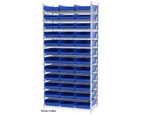 Shelf Bin Wire Systems-HAWS183630178SCLAR