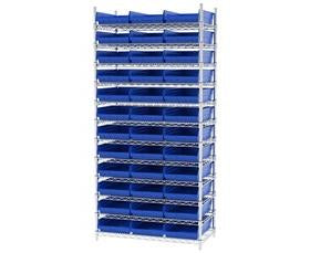 Shelf Bin Wire Systems-HAWS183630178B