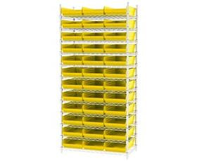 Shelf Bin Wire Systems-HAWS183630178Y