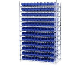 Shelf Bin Wire Systems-HAWS244830124B