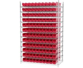 Shelf Bin Wire Systems-HAWS244830124R