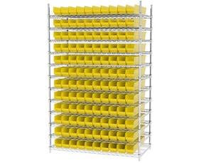 Shelf Bin Wire Systems-HAWS244830124Y