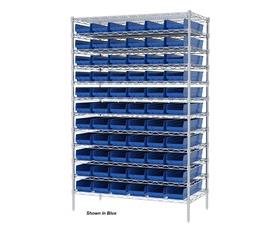 Shelf Bin Wire Systems-HAWS244830164SCLAR