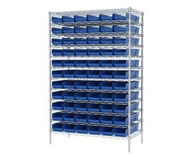 Shelf Bin Wire Systems-HAWS244830164B