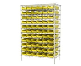 Shelf Bin Wire Systems-HAWS244830164Y