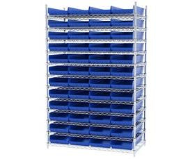 Shelf Bin Wire Systems-HAWS244830174B