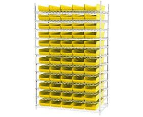 Shelf Bin Wire Systems-HAWS244830184Y