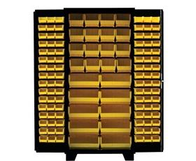 All-Welded 14 Gauge Bin Cabinets
