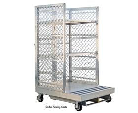 Order Picking Carts & Platforms - Additional Shelves