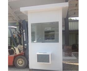 Quickship Guardbooth With Thru-Wall HVAC-HQSGB66WHHVAC