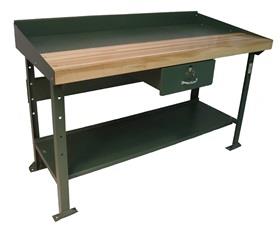 Steel-Wood Heavy Duty Workbench