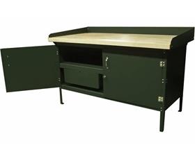 Enclosed Cabinet Workbench-H14053032D