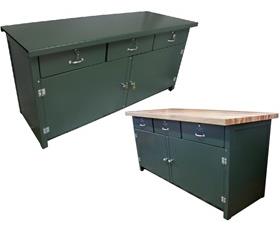 Three Drawer Cabinet Workbench