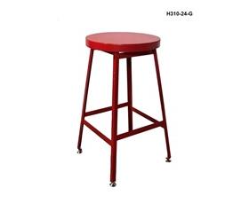 Industrial Shop Stools - Steel Seat-H31028