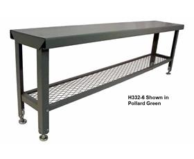 Storage Locker Room Bench - 332-H3324