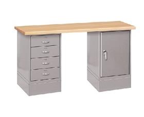 Cabinet And Drawer Work Benches-HCDB3072W