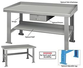 Industrial Work Benches-HW3660SETUP